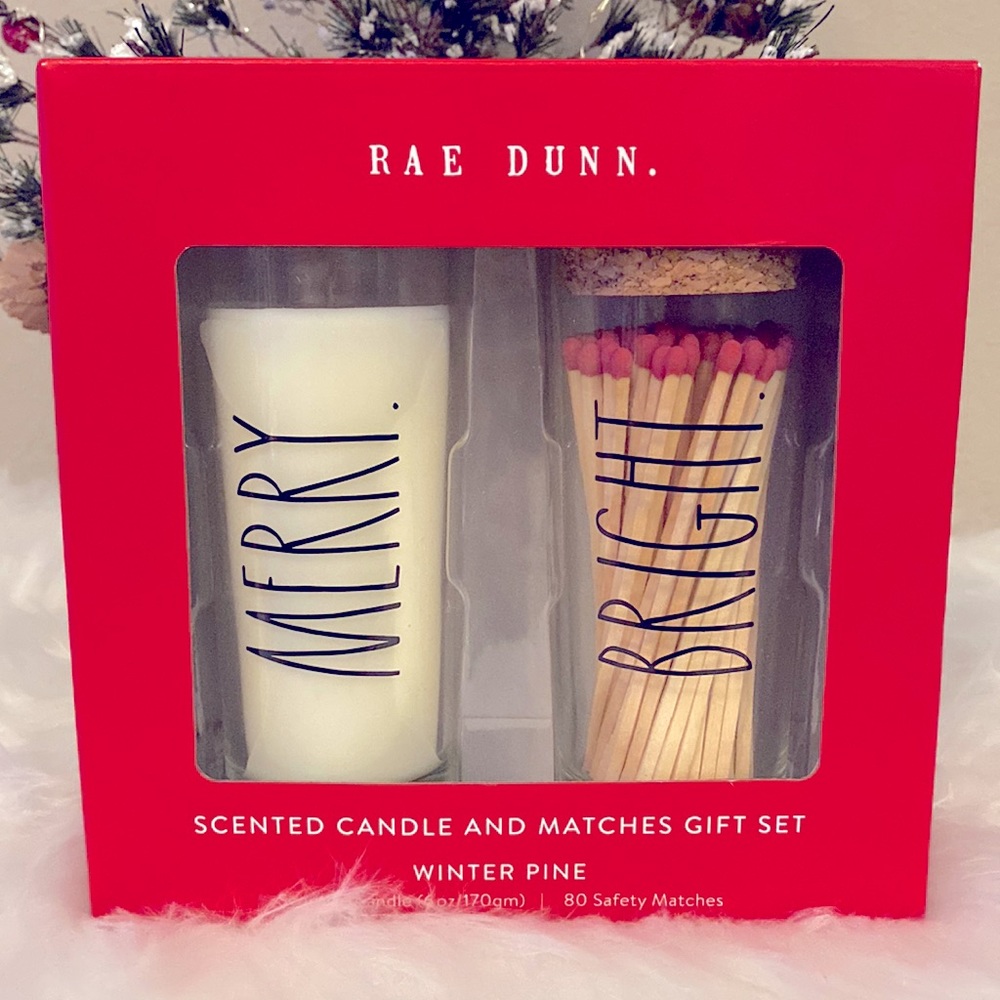 Scented Candle and Matches Gift Set